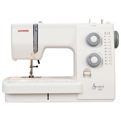 Фото Швейная машина Janome 521 белый