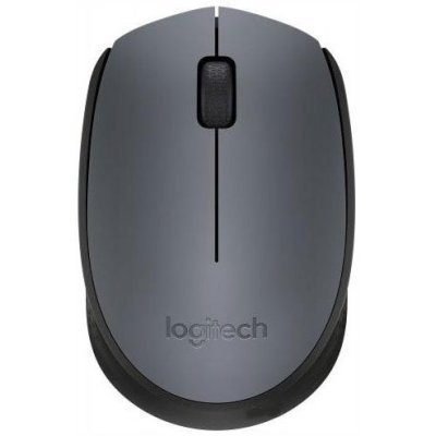   Logitech M170 Wireless Mouse Grey-Black USB