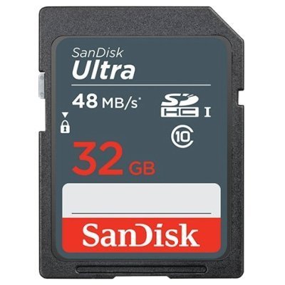    Sandisk 32Gb SDHC Class 10 SDSDUNB-032G-GN3IN