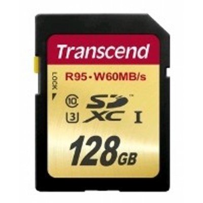    Transcend 128Gb SDXC Class 10 TS128GSDU3