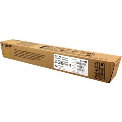 Фото Тонер-картридж для лазерных аппаратов Ricoh тип SPC820DNHE желтый
