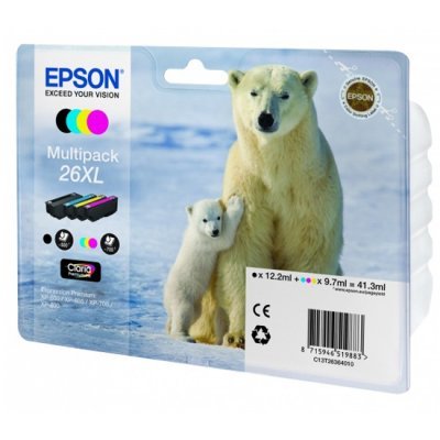      Epson 26XL  XP-600/XP-700/XP-800 (C13T26364010)