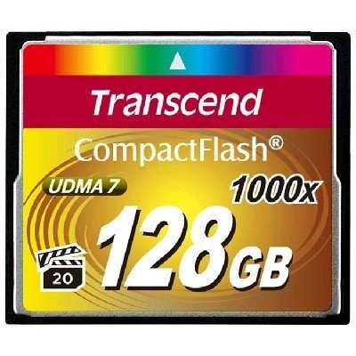    Transcend 128Gb Compact Flash TS128GCF1000 128 Gb