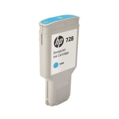      HP 728 300-ml Cyan InkCart