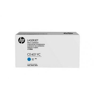 Фото Тонер-картридж для лазерных аппаратов HP 507Y Cyan