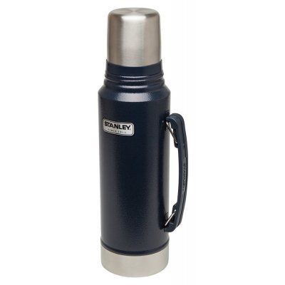 Фото Термос Stanley Classic Vacuum 1л темно-синий/серебристый
