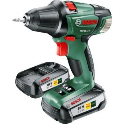   Bosch PSR 18 LI-2 2.5Ah x2 Case