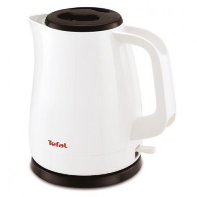 Фото Электрический чайник Tefal KO150130 белый/черный
