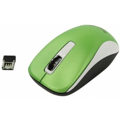 Фото Мышь Genius NX-7010 светло-зелёный металлик