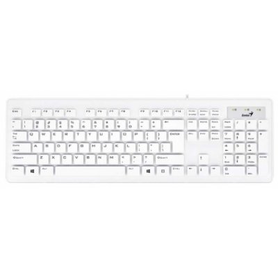 Фото Клавиатура Genius SlimStar 130 белый
