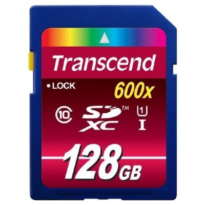    Transcend 128GB SDXC Class10 UHS-I 600X ULTIMATE TS128GSDXC10U1