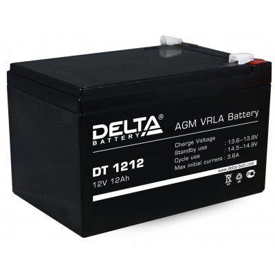 Фото Аккумуляторная батарея для ИБП Delta DT 1212
