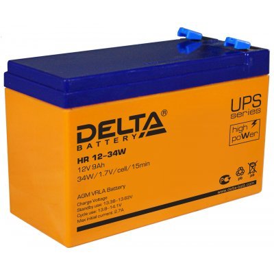 Фото Аккумуляторная батарея для ИБП Delta HR 12-34W