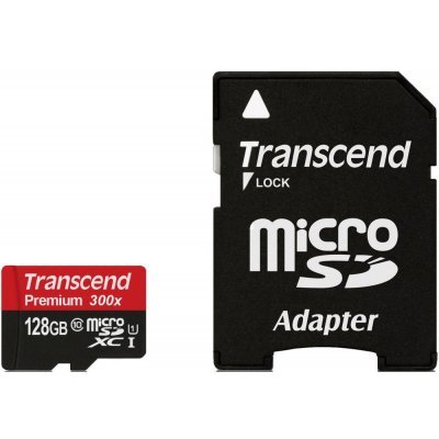    Transcend 128GB microSDXC Card UHS-I Class 10