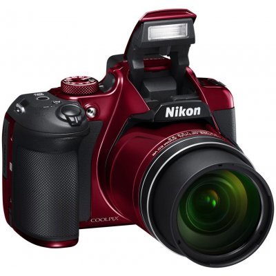 Фото Цифровая фотокамера Nikon Coolpix B700 Red