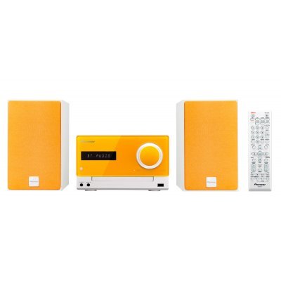 Фото Аудио микросистема Pioneer X-CM35-D оранжевый