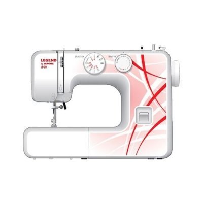 Фото Швейная машина Janome LEGEND LE20 белый/рисунок