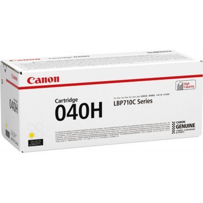 Фото Картридж для струйных аппаратов Canon 040 H Y