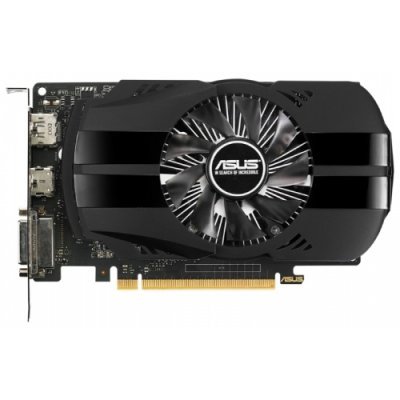    ASUS GeForce GTX 1050 Ti 1290Mhz PCI-E 3.0 4096Mb 7008Mhz 128 bit DVI HDMI HDCP Phoenix