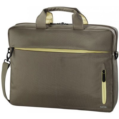 Фото Сумка для ноутбука Hama 15.6" Marseille Style коричневый/желтый