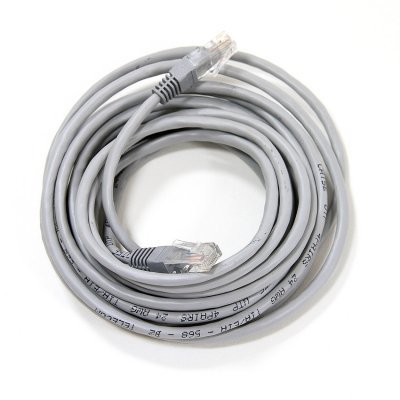 Фото Кабель Patch Cord Telecom NA102--5M UTP кат.5е 5,0м серый