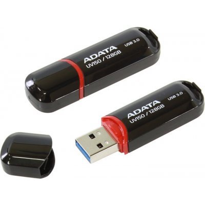  USB  A-Data AUV150-128G-RBK (<span style="color:#f4a944"></span>)