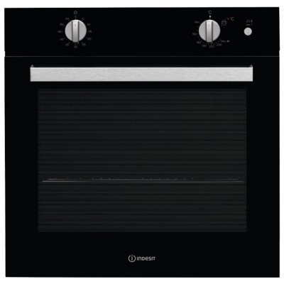 Фото Газовый духовой шкаф Indesit IGW 620 BL черный