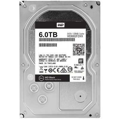     Western Digital WD6002FZWX 6TB