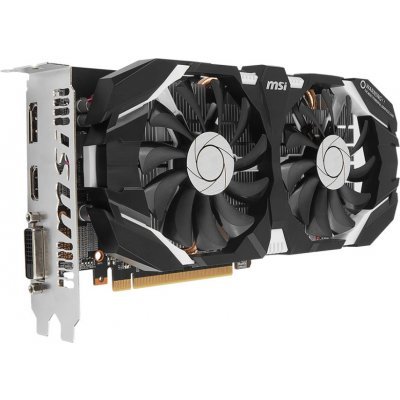    MSI PCI-E GTX 1060 6GT OCV1 nVidia GeForce GTX 1060 6144Mb 192bit GDDR5 1544/8008 DVIx1/HDMIx1/DPx1/HDCP Ret