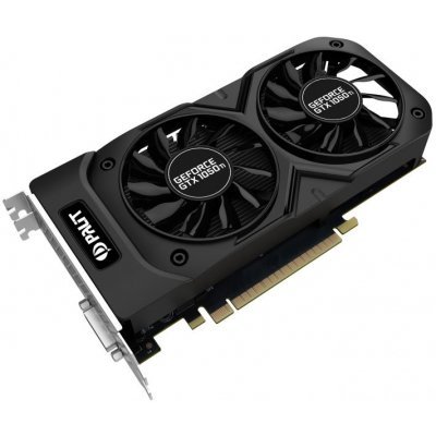 Фото Видеокарта ПК Palit PCI-E PA-GTX1050Ti Dual 4G nVidia GeForce GTX 1050TI 4096Mb 128bit GDDR5 1290/7000 DVIx1/HDMIx1/DPx1/HDCP Ret