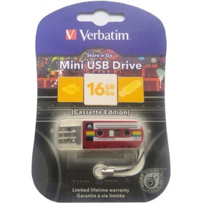  USB  Verbatim 16Gb Mini Cassette Edition /