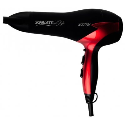 Фото Фен Scarlett SC-HD70I47 черный/красный