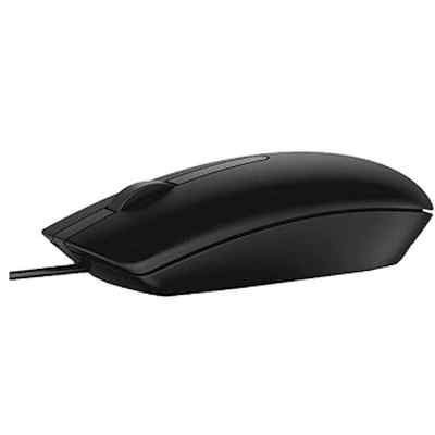 Фото Мышь Dell MS116 USB Optical черный / 570-AAIS