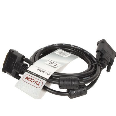 Фото Кабель DVI to DVI TV-COM 25M-25M 1.8M CG441D-1.8M