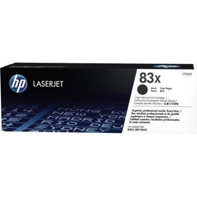  -    HP 83X Black 2-pack LaserJet Toner Cartridge (CF283XF)  