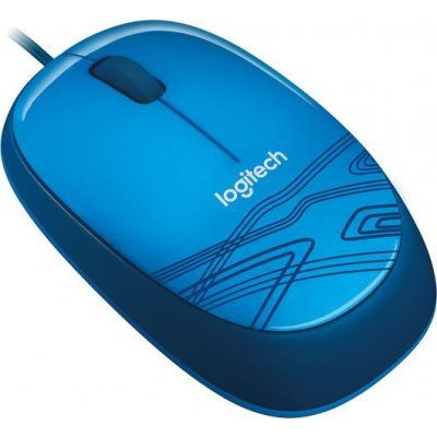 Фото Мышь Logitech Mouse M105 Blue (910-003114)