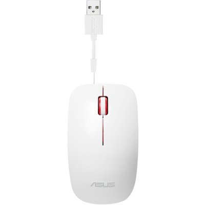 Фото Мышь ASUS UT300 белый оптическая