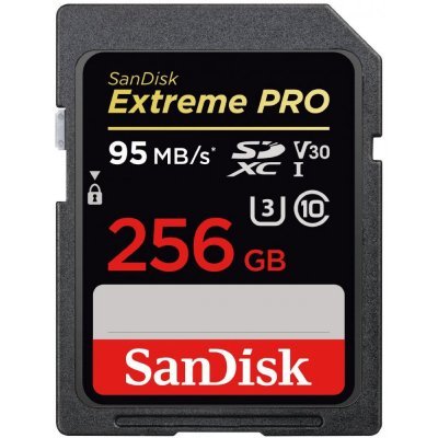    Sandisk 256GB SDXC Class 10 UHS-I U3 Extreme Pro (SDSDXXG-256G-GN4IN)