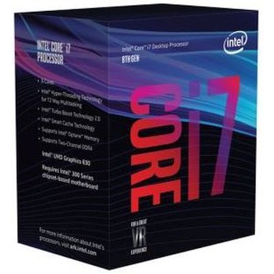   Intel Core I7-8700 Coffee Lake (3200MHz, LGA1151, L3 12288Kb) BOX