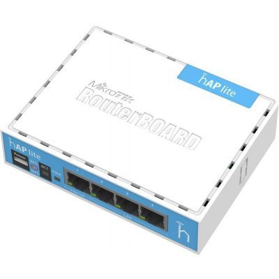   MikroTik hAP lite 802.11n 300Mbps 2.4 4xLAN RB941-2nD