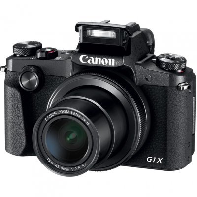Фото Цифровая фотокамера Canon PowerShot G1 X Mark III черный