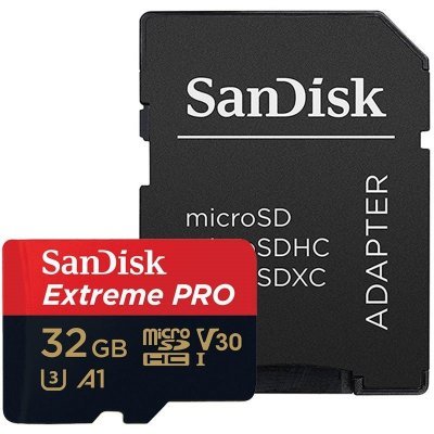    Sandisk microSD 32GB Class 10 UHS-I A1 (SDSQXCG-032G-GN6MA)