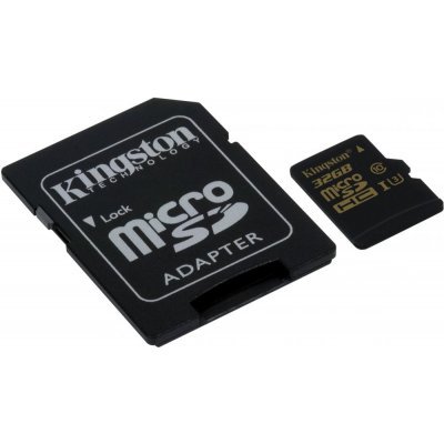    Kingston microSDHC 32Gb Class10 SDCG/32GB + adapter