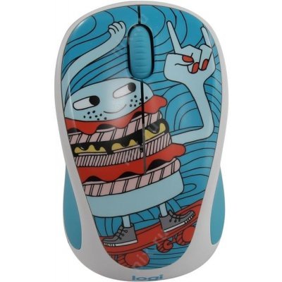   Logitech M238 Doodle Collection SKATEBURGER