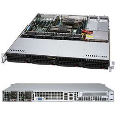 Фото Серверная платформа SuperMicro SYS-6019P-MTR 1G 2P 2x600W