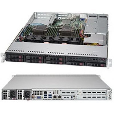 Фото Серверная платформа SuperMicro SYS-1029P-WTR 2.5" C621 1G 2P 2x750W