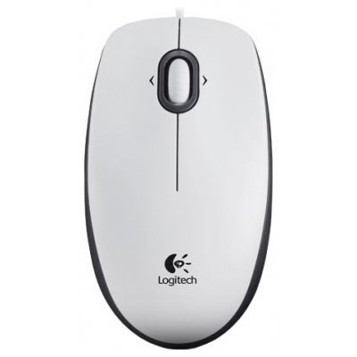 Фото Мышь Logitech Mouse M100 White USB NEW 910-005004