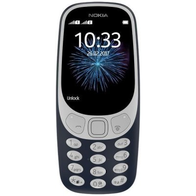   Nokia 3310 Dual Sim (2017) TA-1030 Dark Blue ()