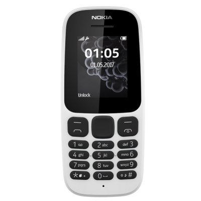    Nokia 105 SS TA-1010 White ()