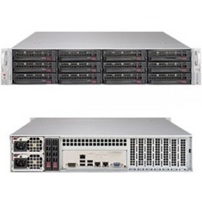    SuperMicro SSG-6029P-E1CR12H x12 LSI3108 10G 2P 2x1200W